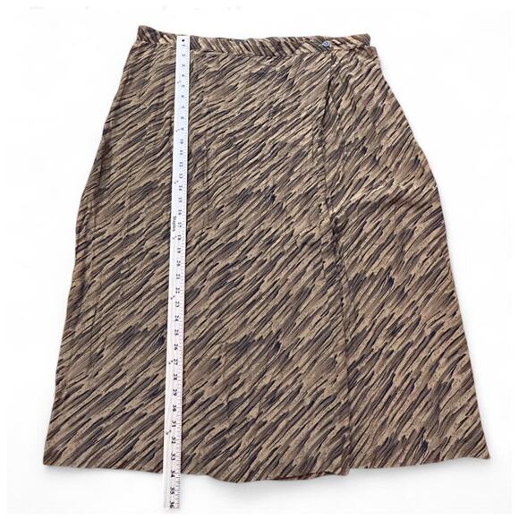 Jennifer Moore stylish 90’s Skirt in rich fall tones. Size 24W 100% Rayon - Picture 6 of 6